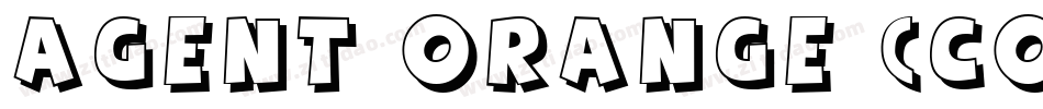 Agent Orange (COPY 3)字体转换